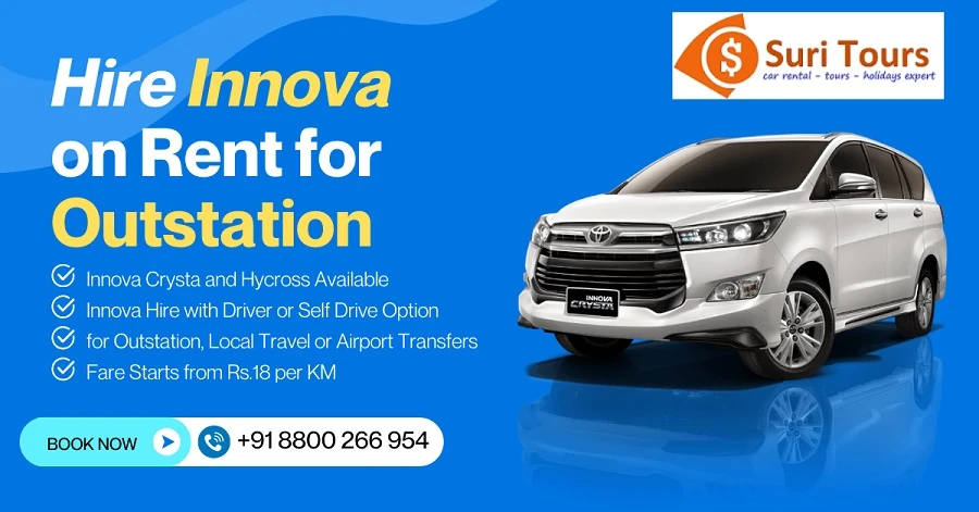 Innova on rent in Connaught Place