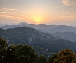 Sunset Point Kasauli — tourist place near Kasauli